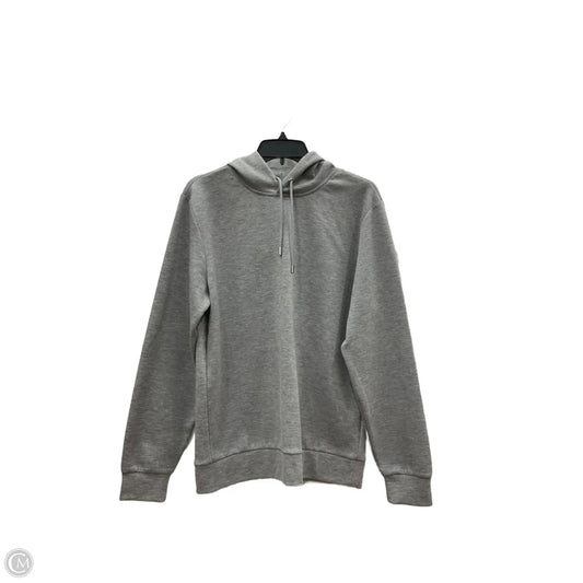 Sweatshirt Hoodie By Reiss In Grey, Size: M