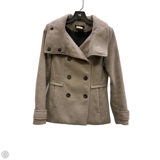 Coat Peacoat By H&m In Brown, Size: 6