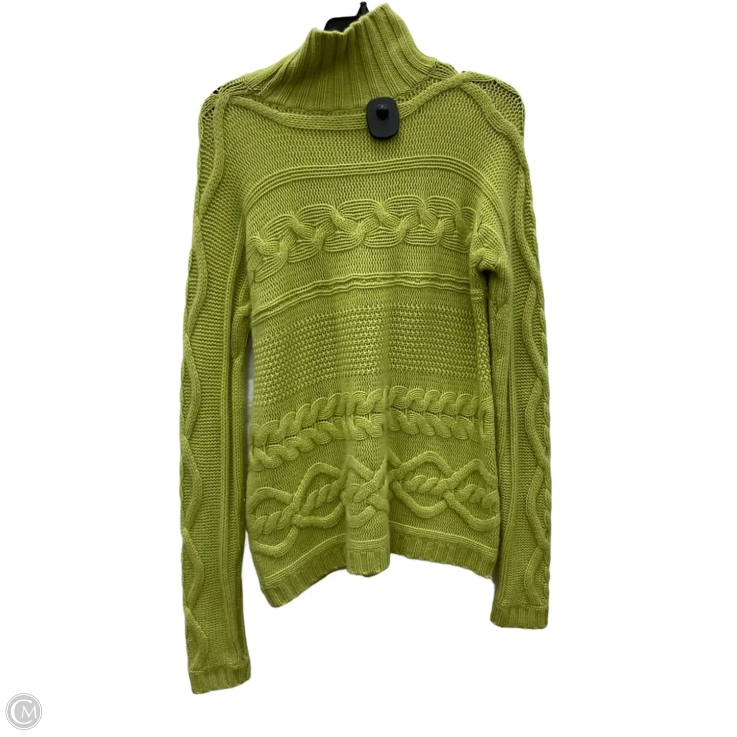 Sweater By Garnet Hill In Green, Size: Xl