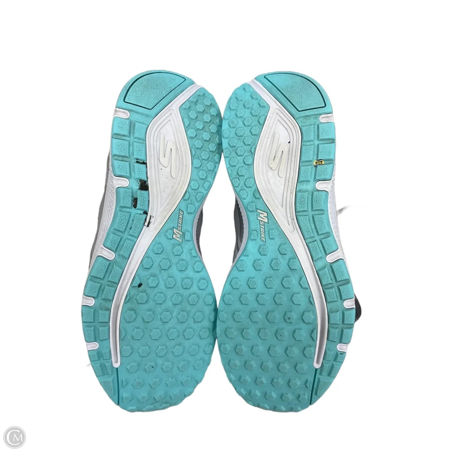 Shoes Athletic By Skechers In Grey, Size: 11