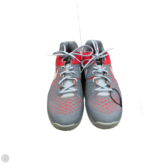 Shoes Athletic By Nike In Grey & Pink, Size: 11