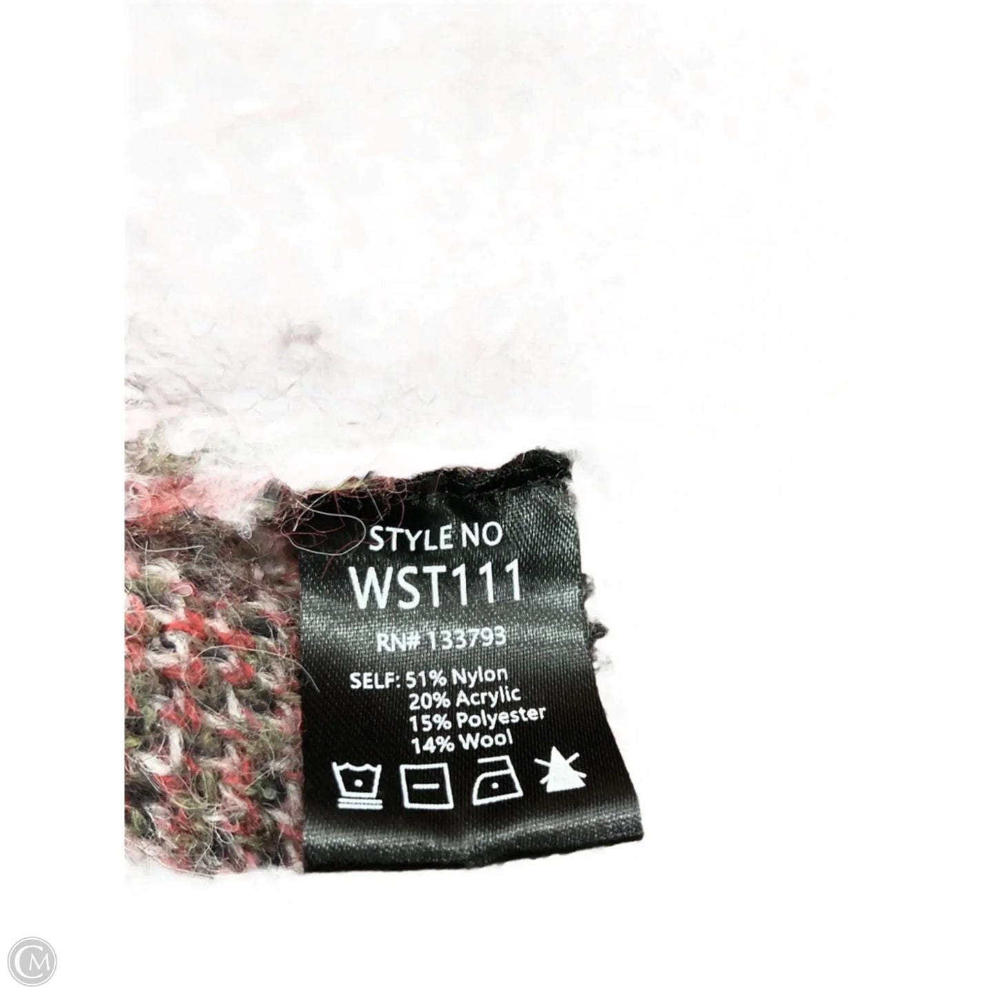 Cardigan By Pol In Green & Red, Size: S