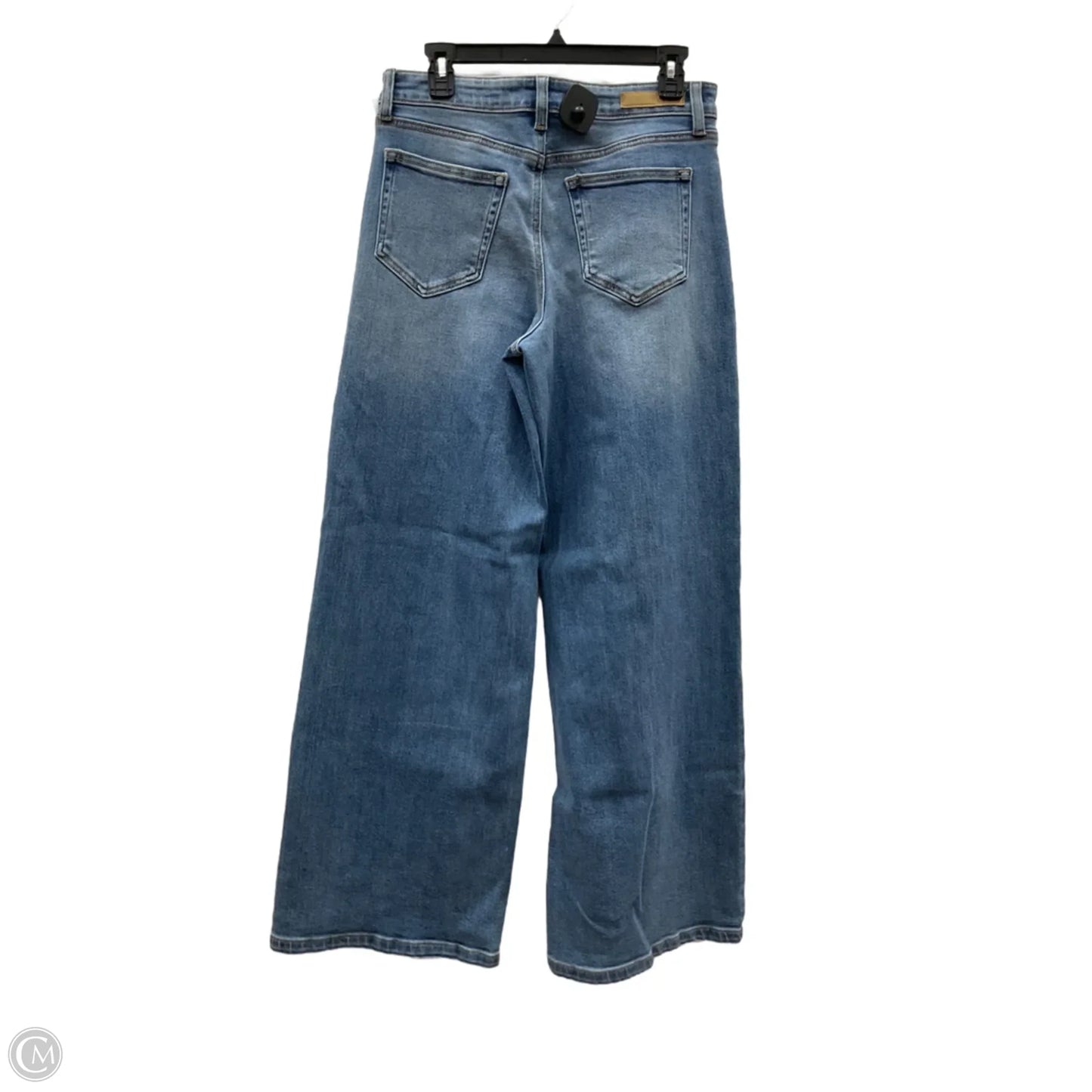 Jeans Wide Leg By Cello In Blue Denim, Size: 8