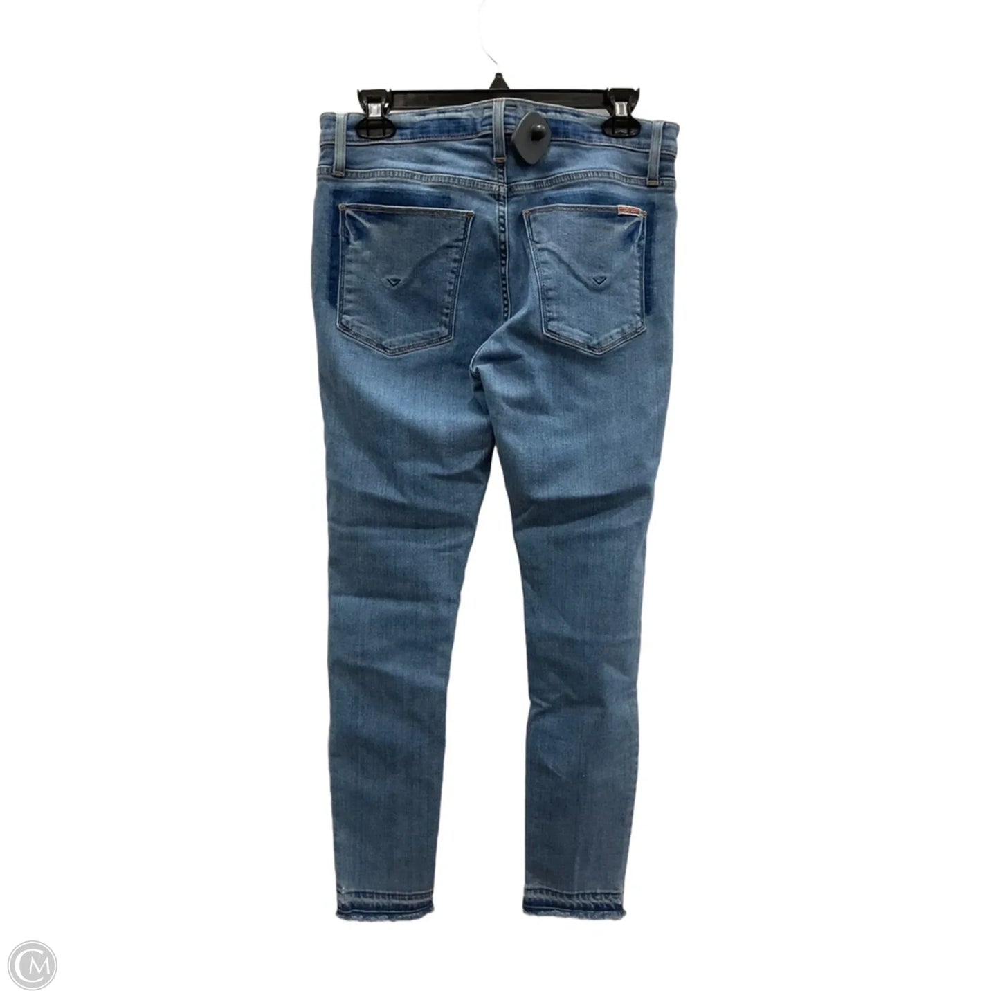 Jeans Skinny By Hudson In Blue Denim, Size: 8