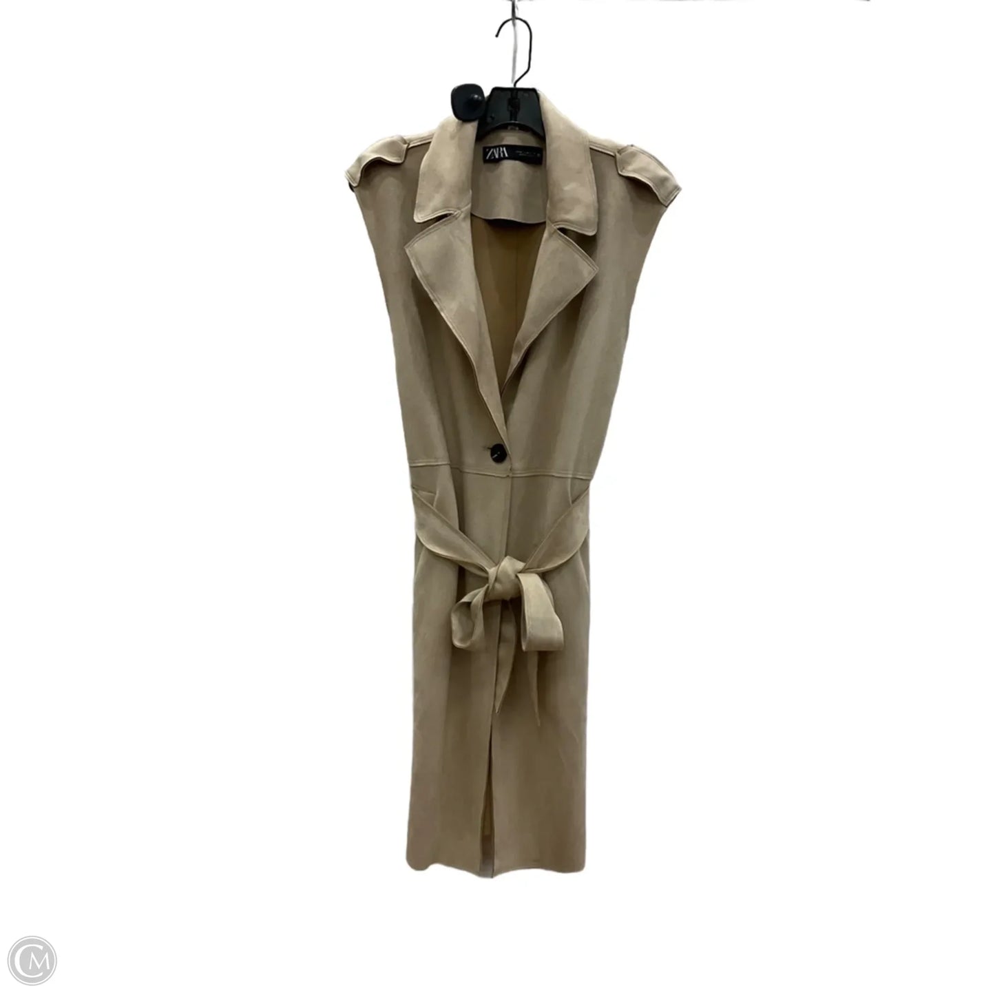 Vest Other By Zara In Tan, Size: M