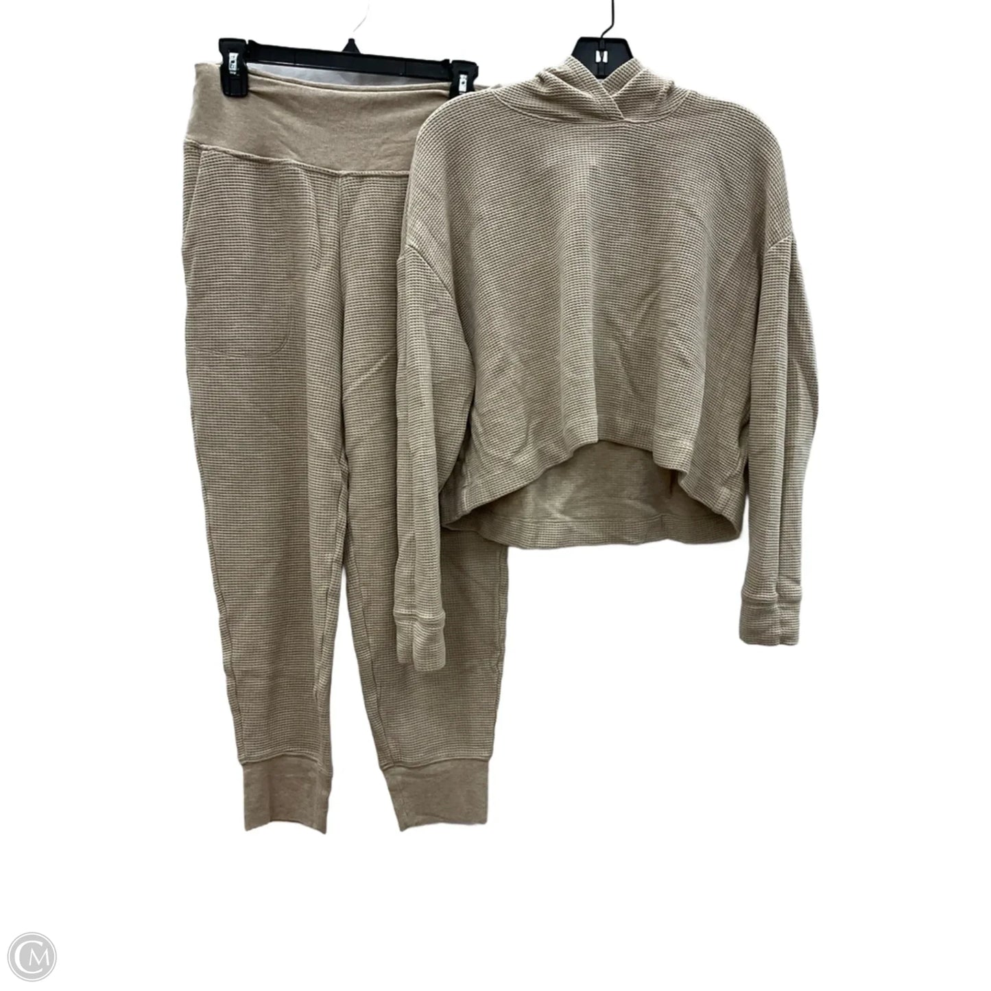 Athletic Pants 2pc By Athleta In Tan, Size: M