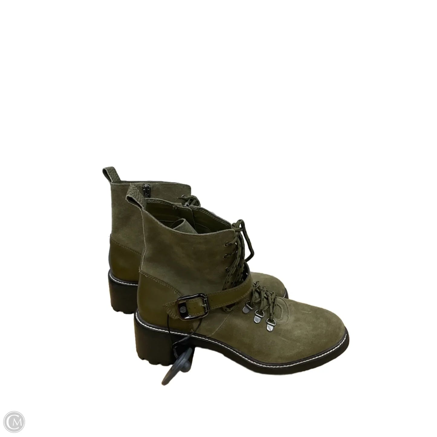 Boots Ankle Flats By Vince Camuto In Green, Size: 11