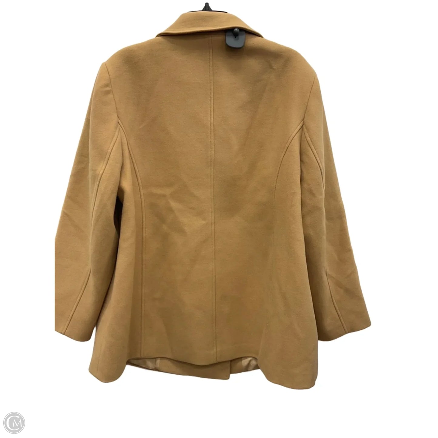 Coat Peacoat By Loft In Tan, Size: Xl
