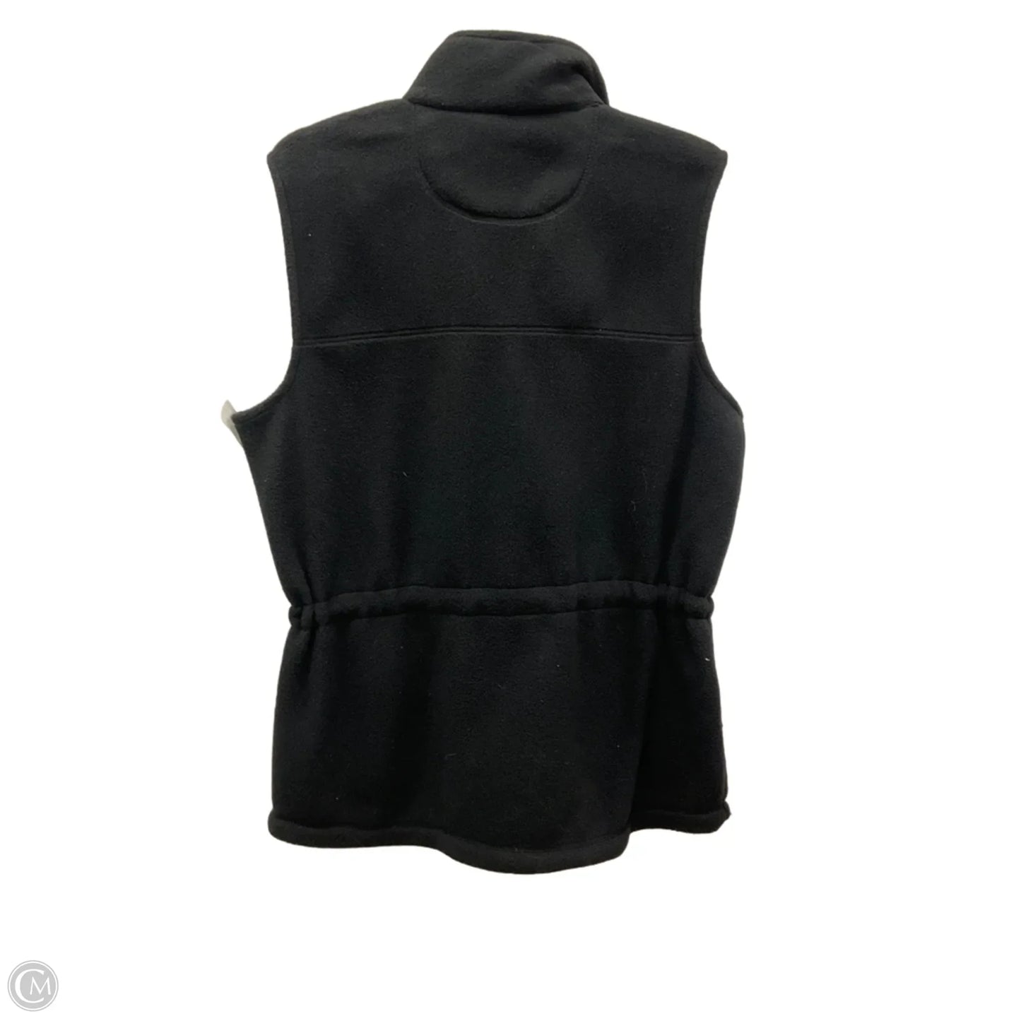 Vest Fleece By Eddie Bauer In Black, Size: M