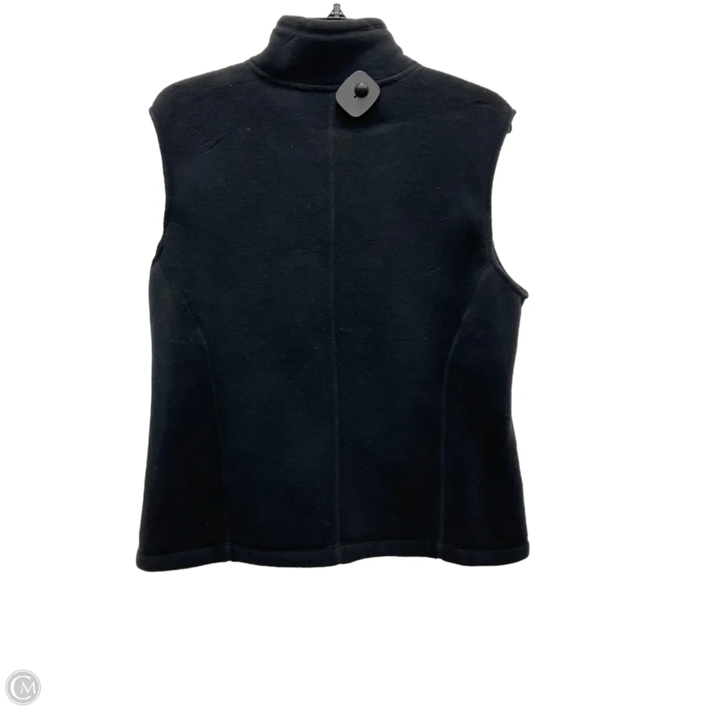 Vest Fleece By Eddie Bauer In Black, Size: M