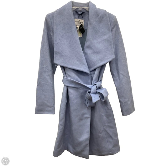 Coat Peacoat By Cole-haan In Blue, Size: 2