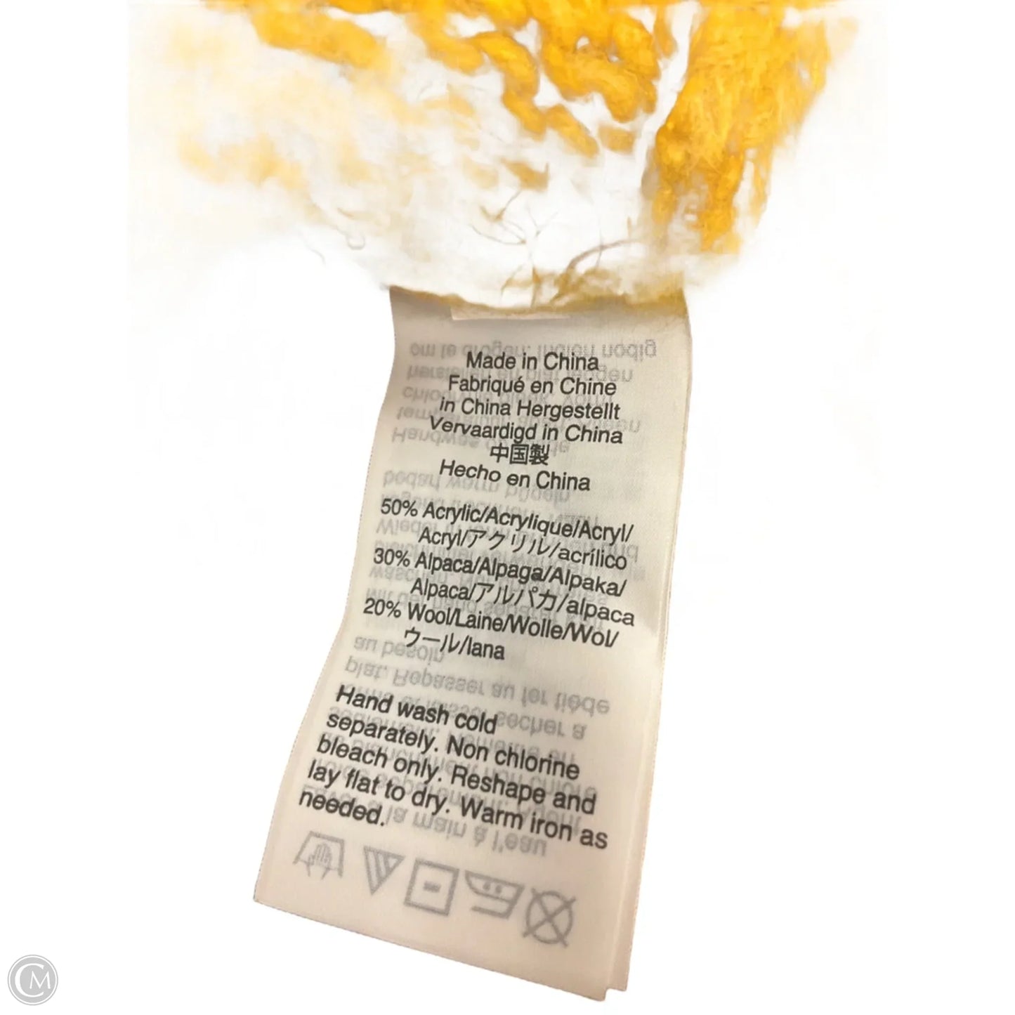 Sweater By Madewell In Yellow, Size: M