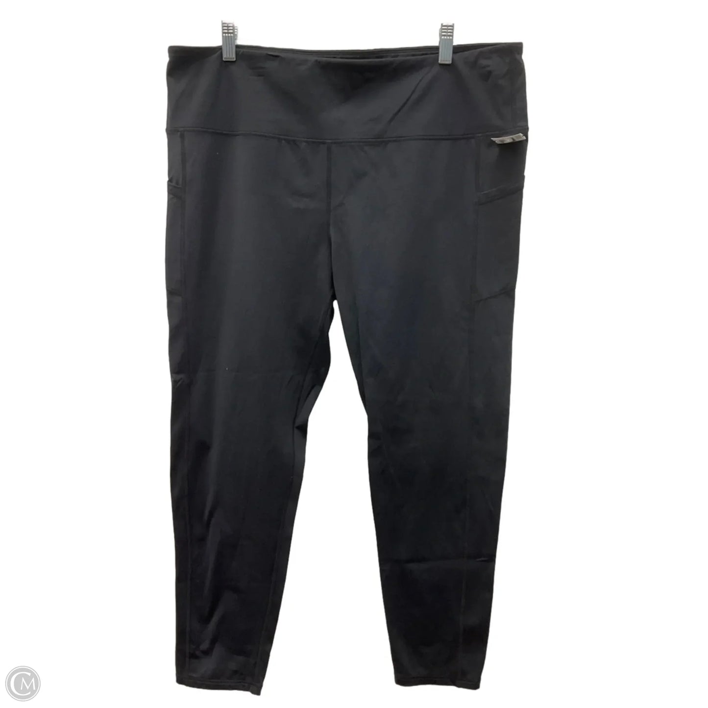 Athletic Leggings By Mono B In Black, Size: 2x