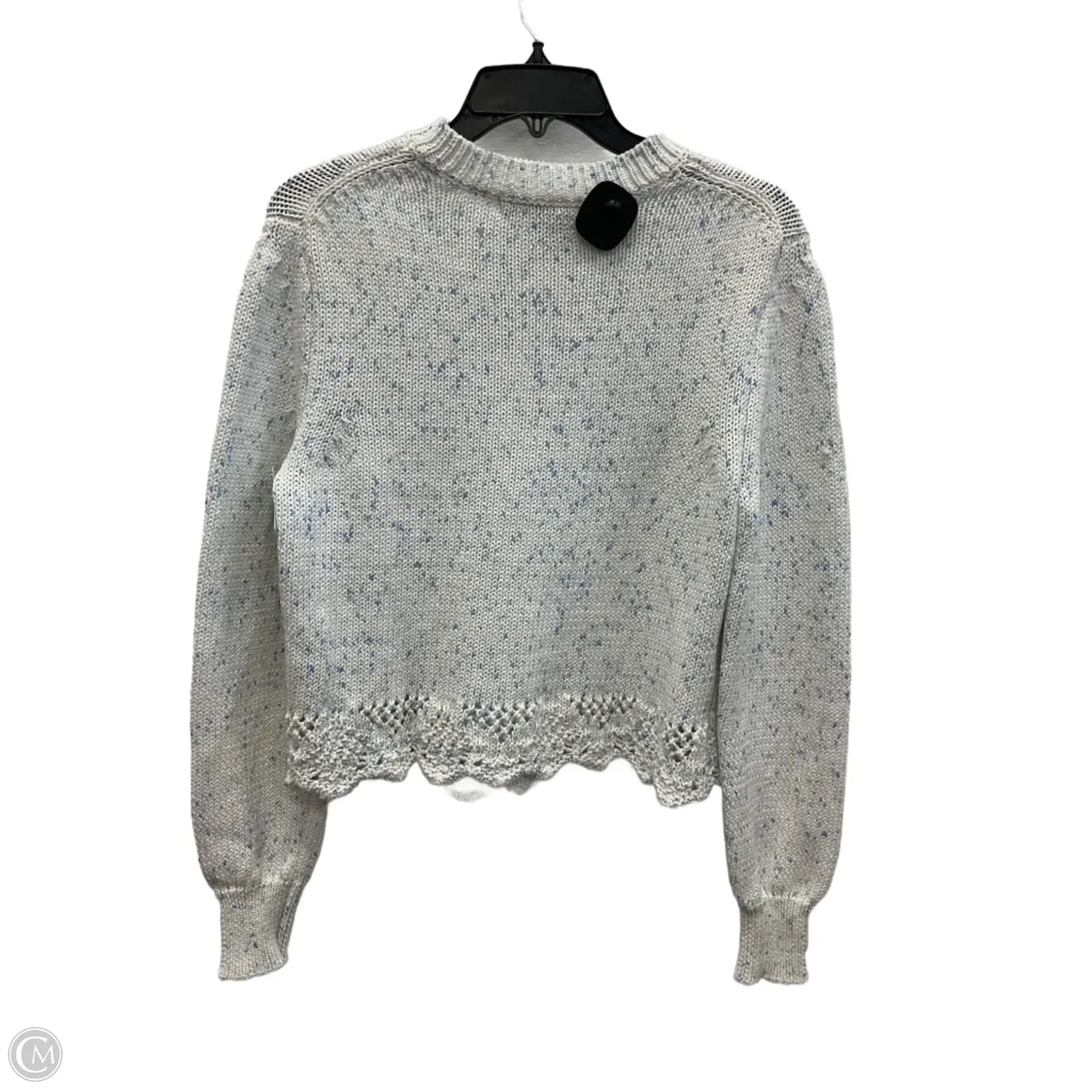 Sweater By French Connection In Blue & White, Size: Xs