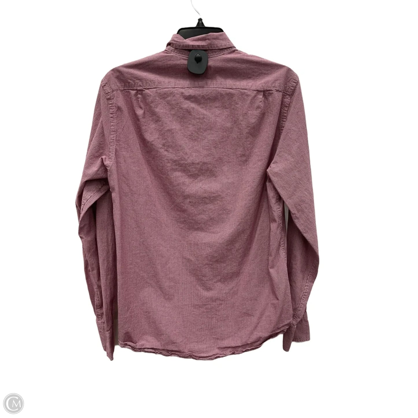 Blouse Long Sleeve By J. Crew In Red, Size: M