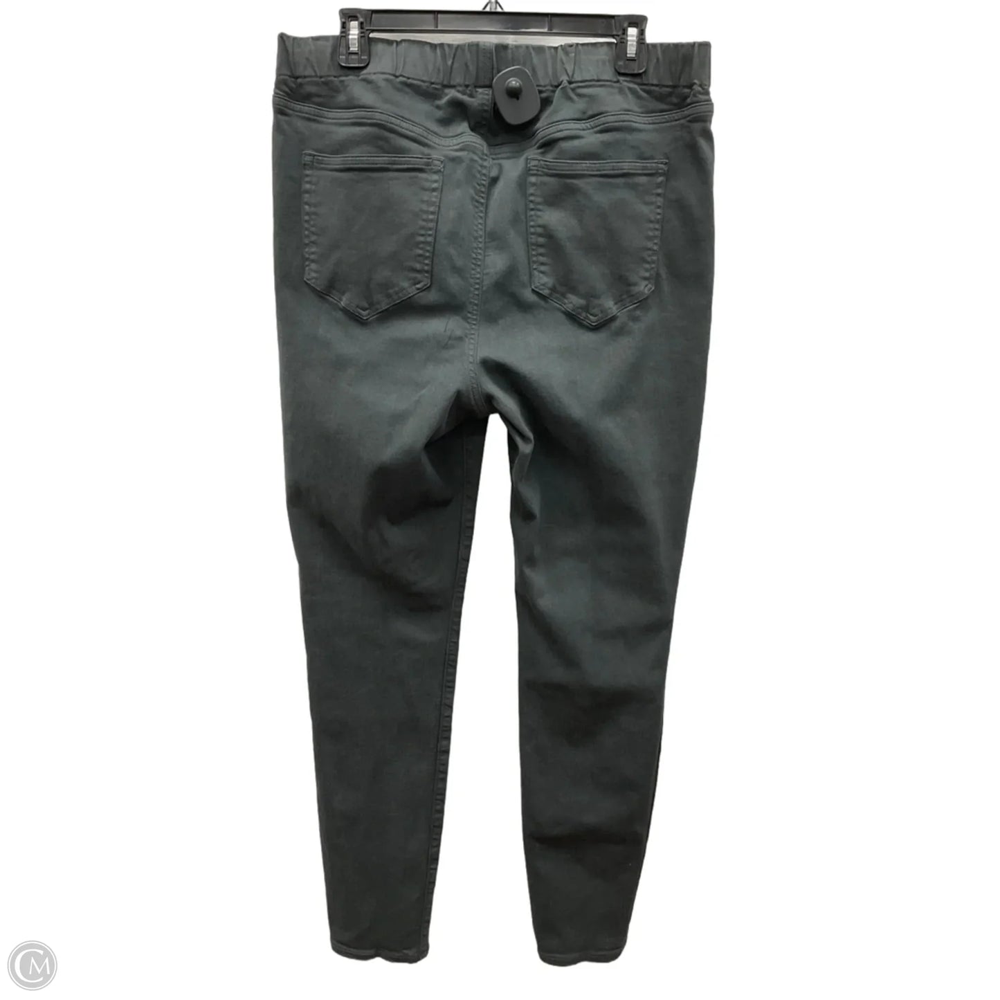 Jeans Jeggings By Lands End In Grey Denim, Size: 16