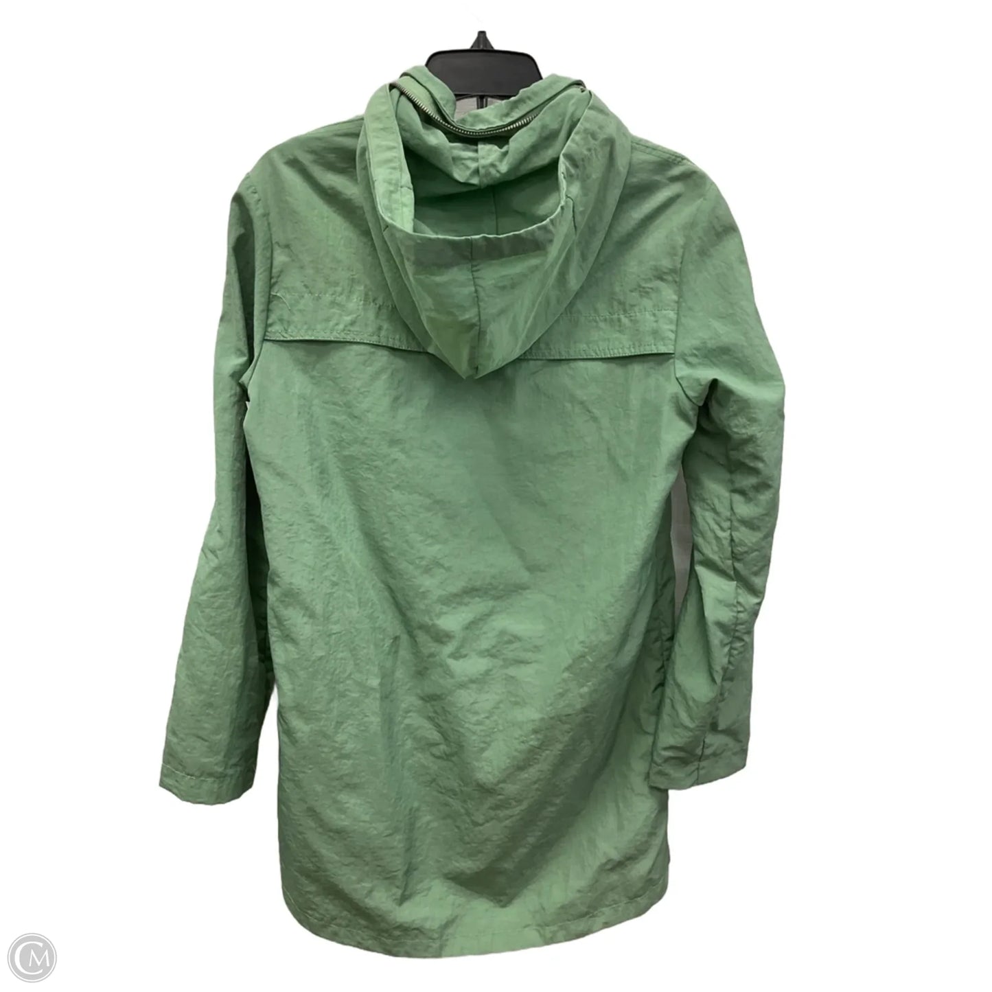Jacket Windbreaker By Tart In Green, Size: S