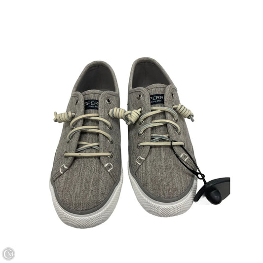 Shoes Sneakers By Sperry In Grey, Size: 7