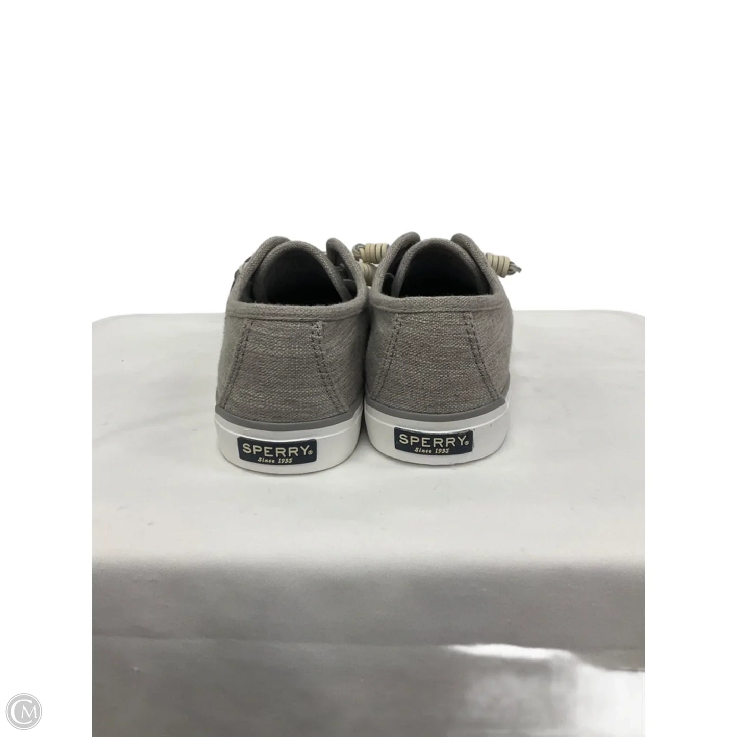 Shoes Sneakers By Sperry In Grey, Size: 7