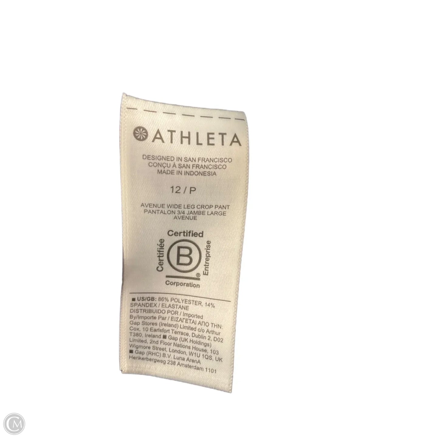 Athletic Pants By Athleta In Black, Size: Lp