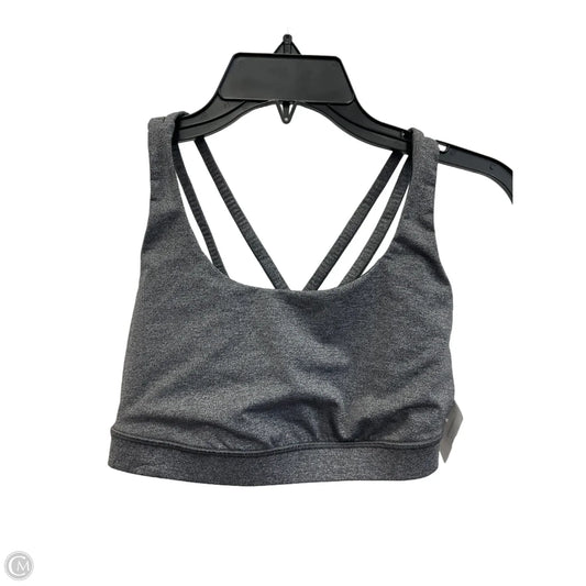 Athletic Bra By Lululemon In Grey, Size: 8