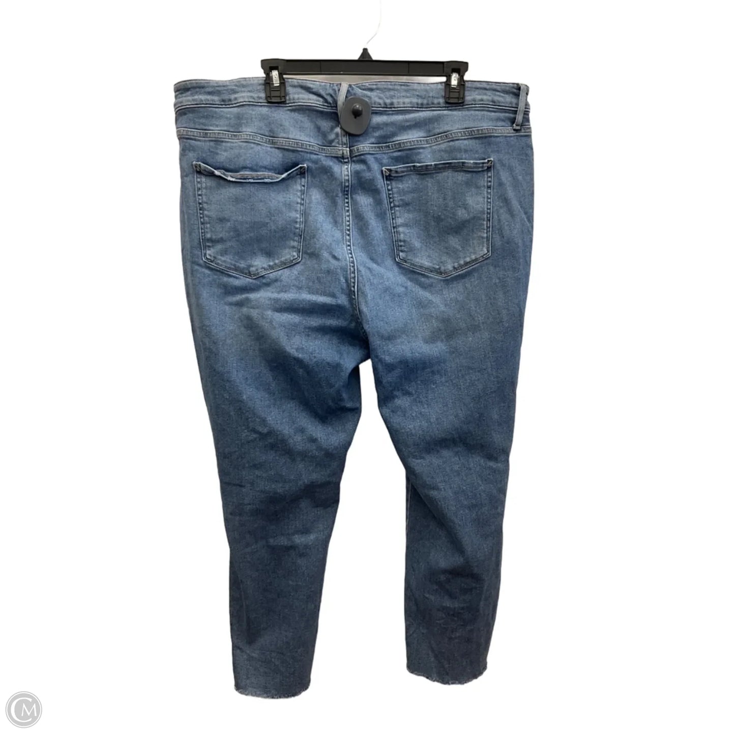 Jeans Straight By Ana In Blue Denim, Size: 22