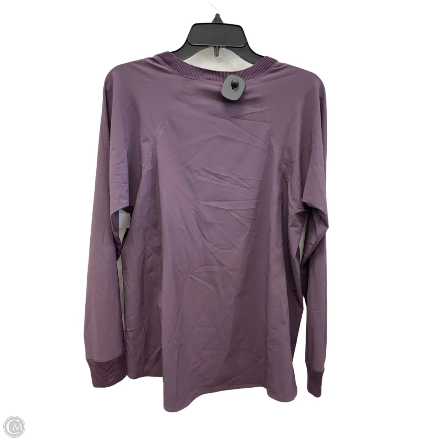 Athletic Top Long Sleeve Crewneck By Athleta In Purple, Size: M