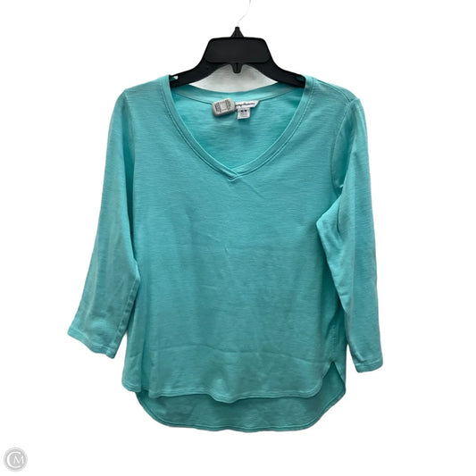 Top Long Sleeve Basic By Tommy Bahama In Blue, Size: M
