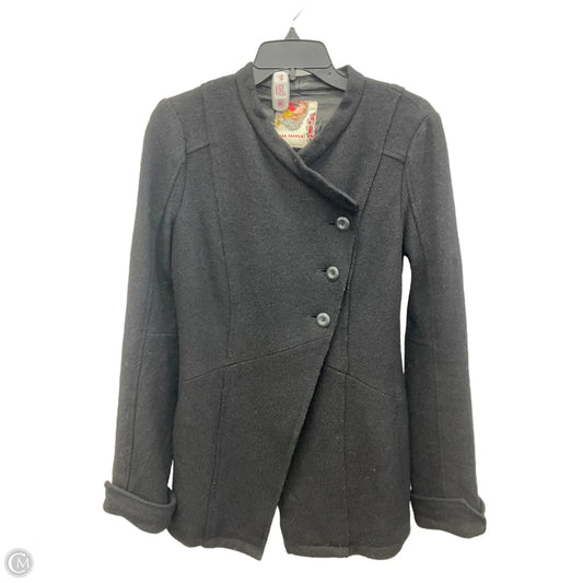 Jacket Faux Fur & Sherpa By Free People In Black, Size: Xs