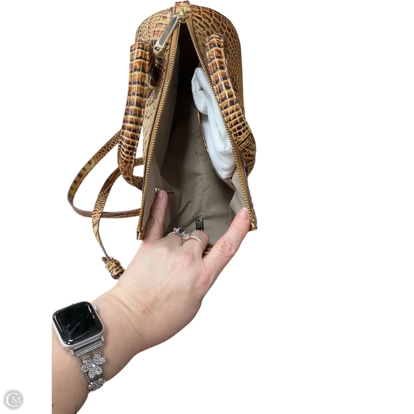 Crossbody Designer By Brahmin, Size: Small