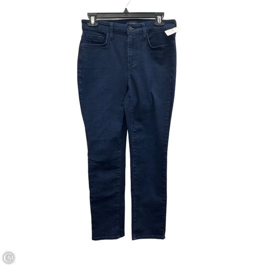Jeans Straight By Not Your Daughters Jeans In Blue Denim, Size: 6p