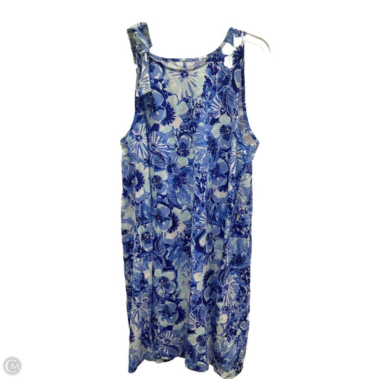 Dress Designer By Lilly Pulitzer In Blue, Size: Xl
