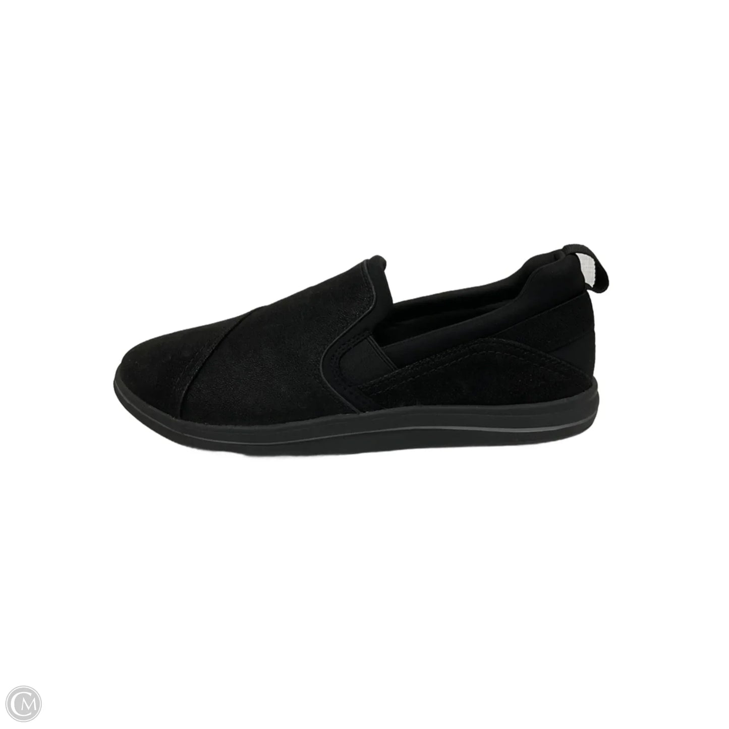 Shoes Flats By Clarks In Black, Size: 8.5