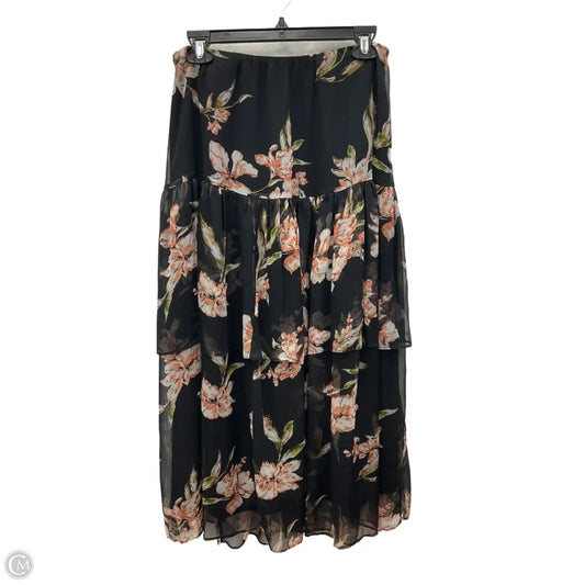 Skirt Maxi By Lauren By Ralph Lauren In Floral Print, Size: Sp