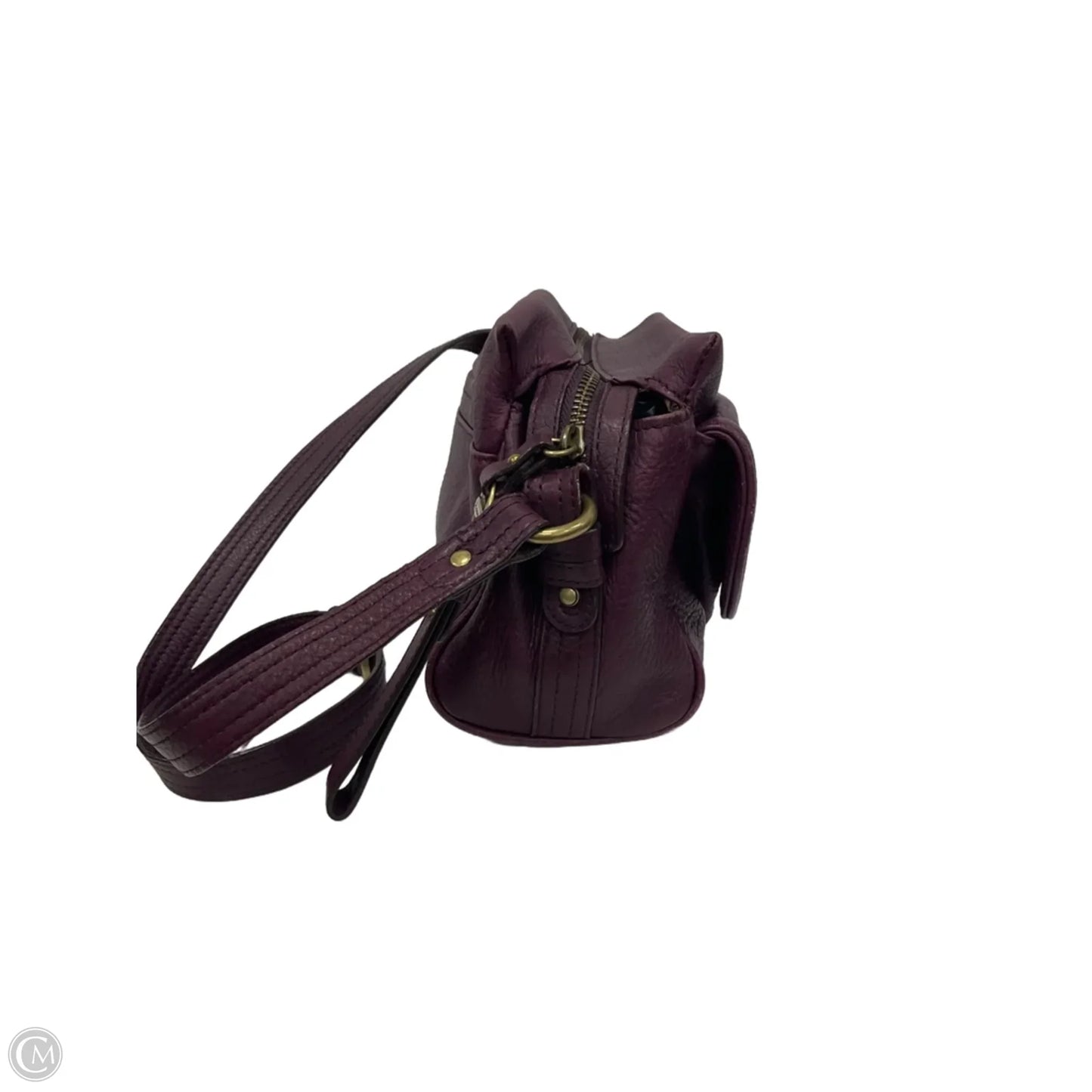 Crossbody Leather By B. Makowsky, Size: Small