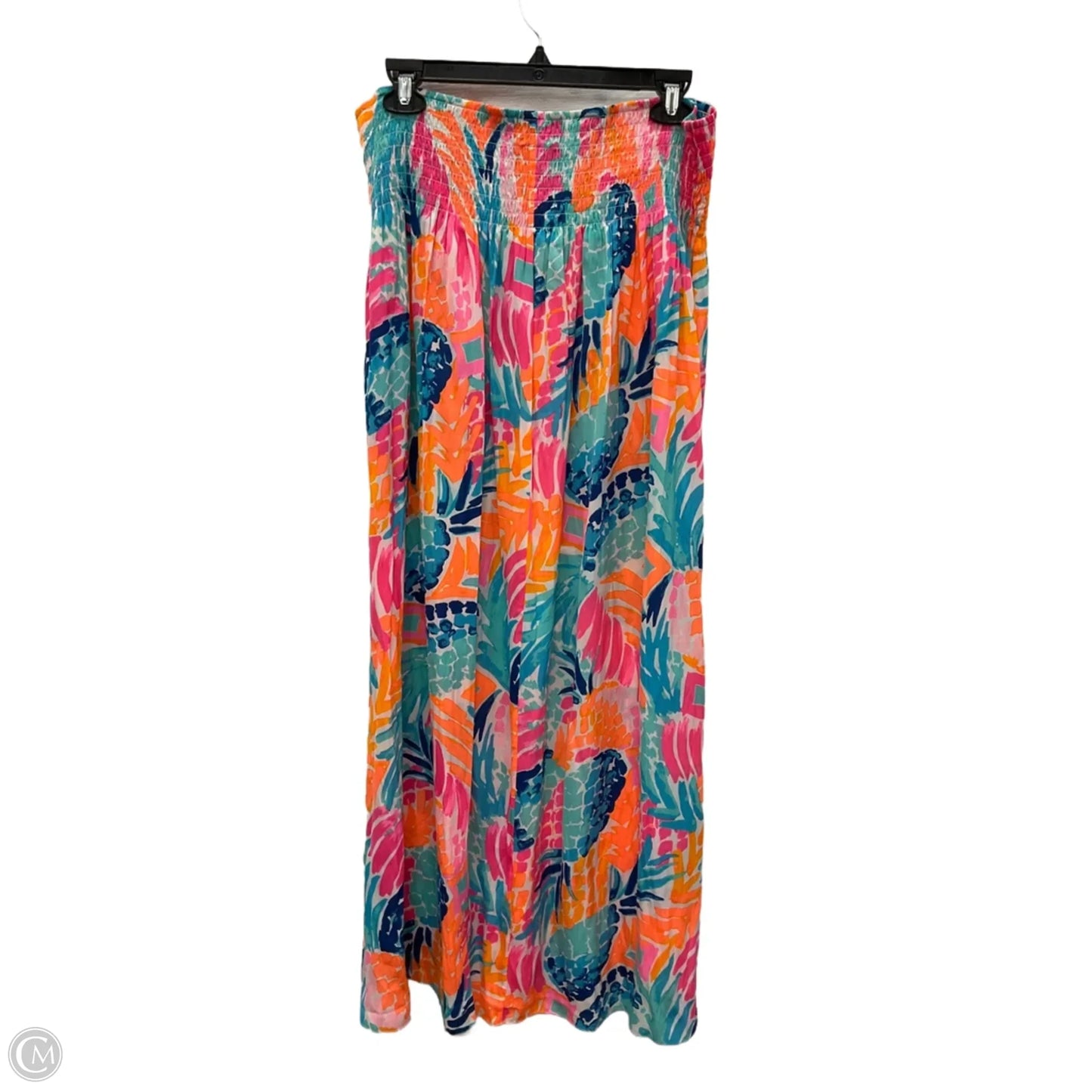 Skirt Designer By Lilly Pulitzer In Blue & Orange, Size: Xl