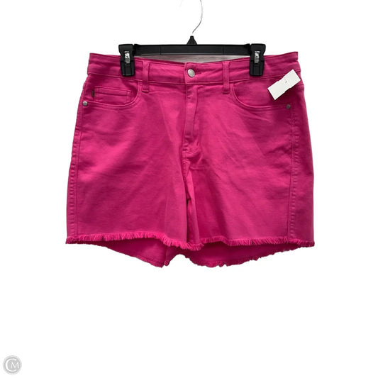 Shorts By Judy Blue In Pink, Size: 1x