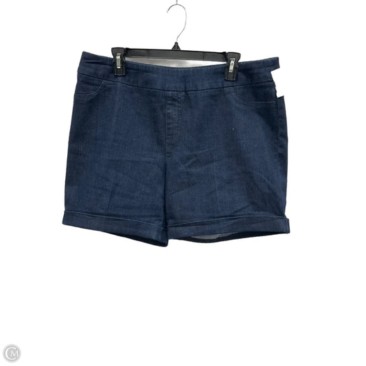 Shorts By Soft Surroundings In Blue Denim, Size: Xlp