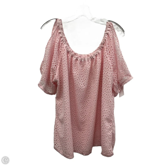 Top Sleeveless Designer By Lilly Pulitzer In Pink, Size: Xl