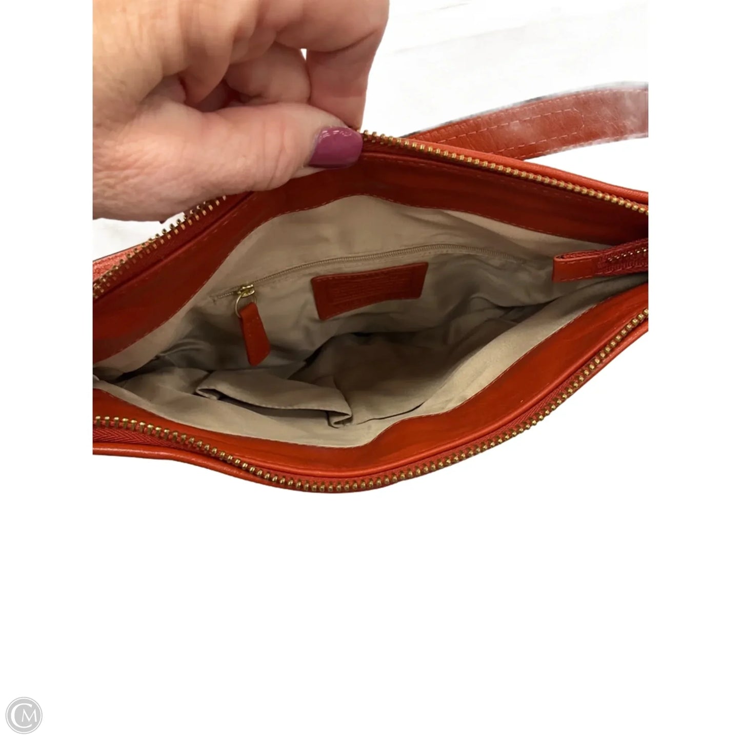 Handbag Designer By Coach, Size: Large