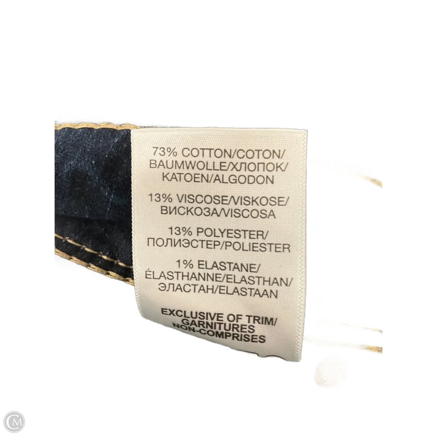 Jeans Straight By Silver In Blue Denim, Size: 18