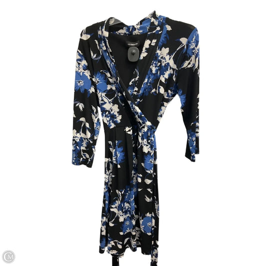 Dress Casual Midi By Liz Claiborne In Floral Print, Size: M