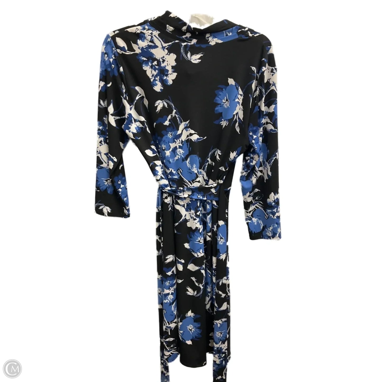 Dress Casual Midi By Liz Claiborne In Floral Print, Size: M