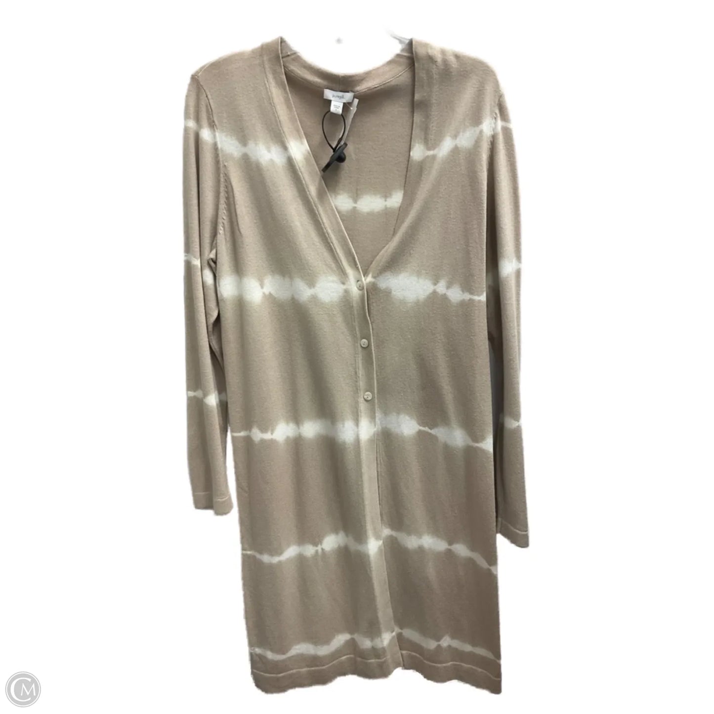 Cardigan By Pure Jill In Tan, Size: L