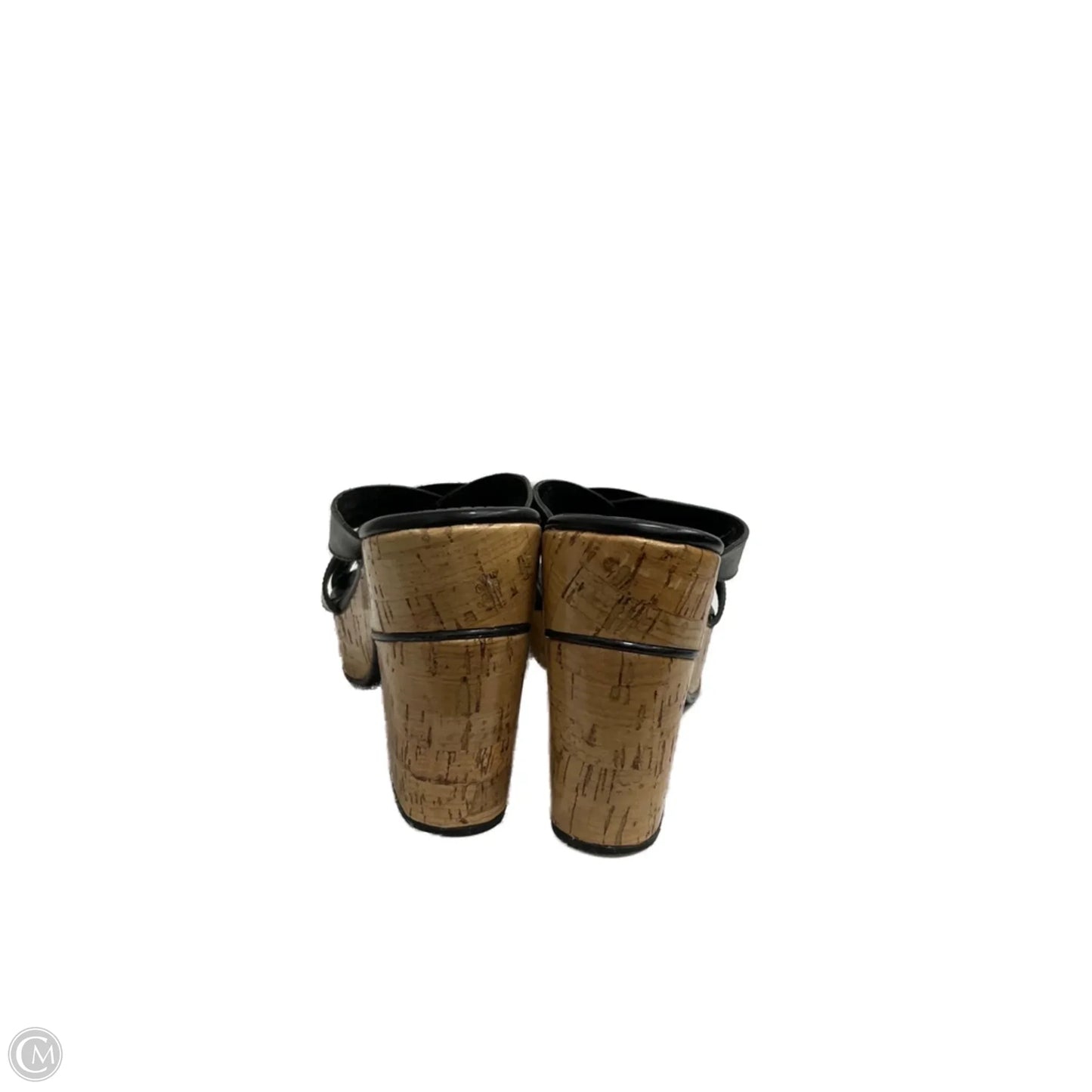 Shoes Heels Block By Brighton In Black & Cream, Size: 9