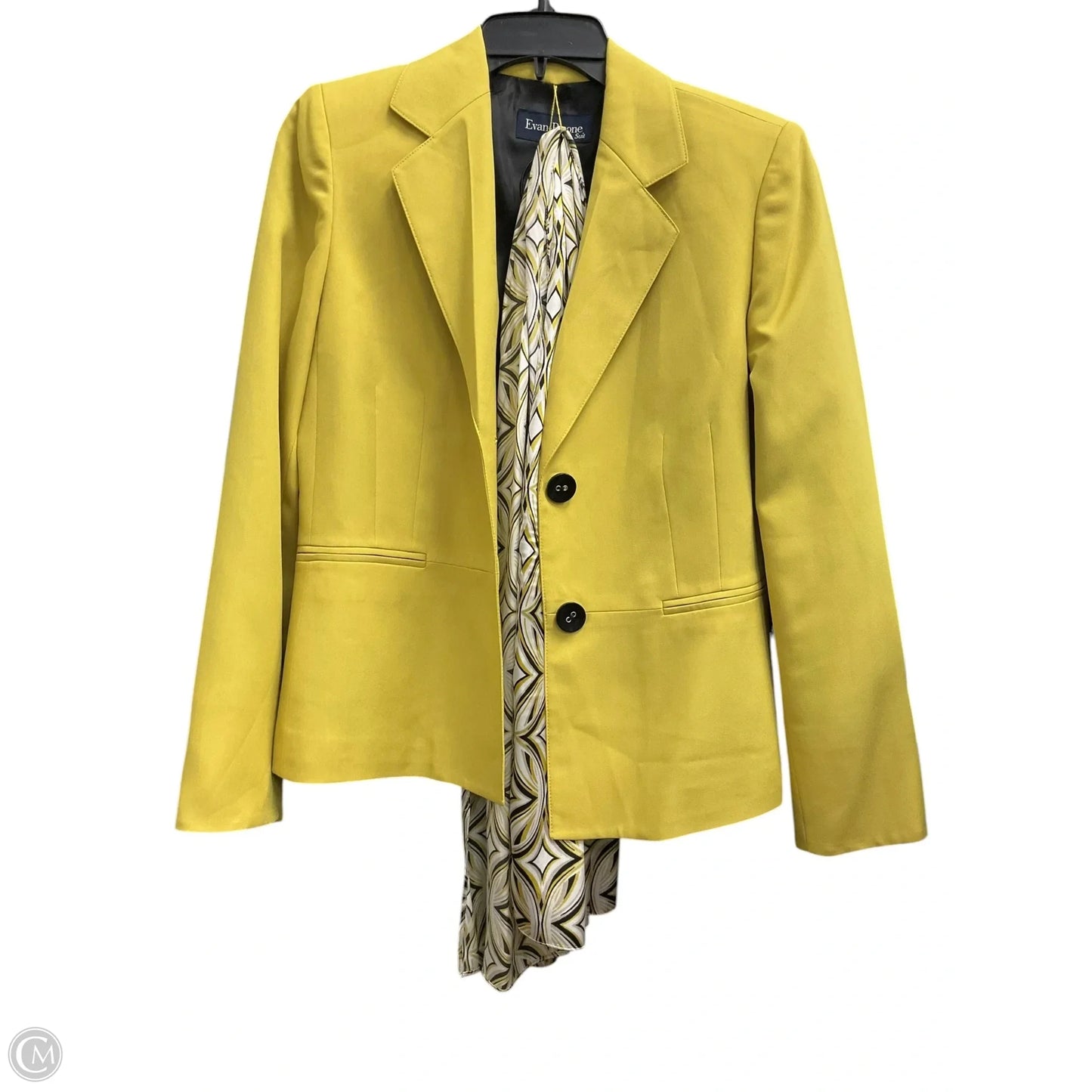 Blazer By Evan-picone In Green, Size: 4