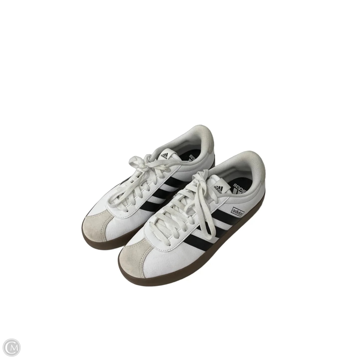 Shoes Athletic By Adidas In Black & White, Size: 8.5