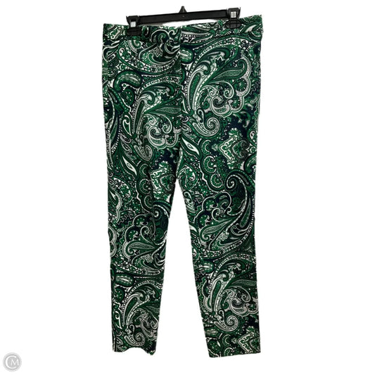 Pants Designer By Michael Kors In Paisley Print, Size: 8