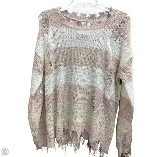 Top Long Sleeve By Vici In Mauve, Size: S