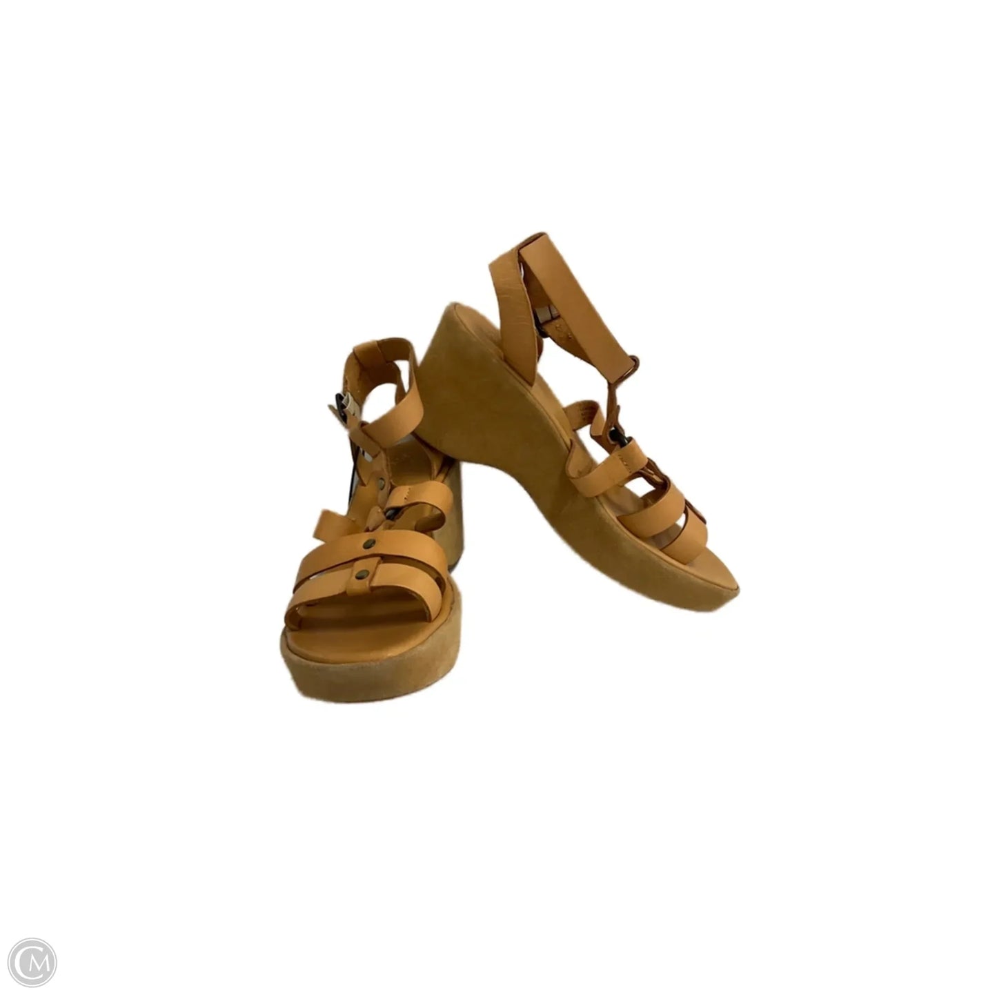 Shoes Heels Wedge By Kork Ease In Tan, Size: 8